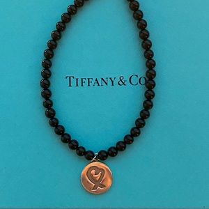 Tiffany & Co. Jewelry - Tiffany Black Onyx Loving Heart Bracelet Tiffany & Co. Jewelry - Tiffany Black Onyx Loving Heart Bracelet